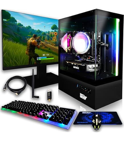 Amazon.com: HP Desktop PC Intel Core i3 1TB HDD 8GB 23.8